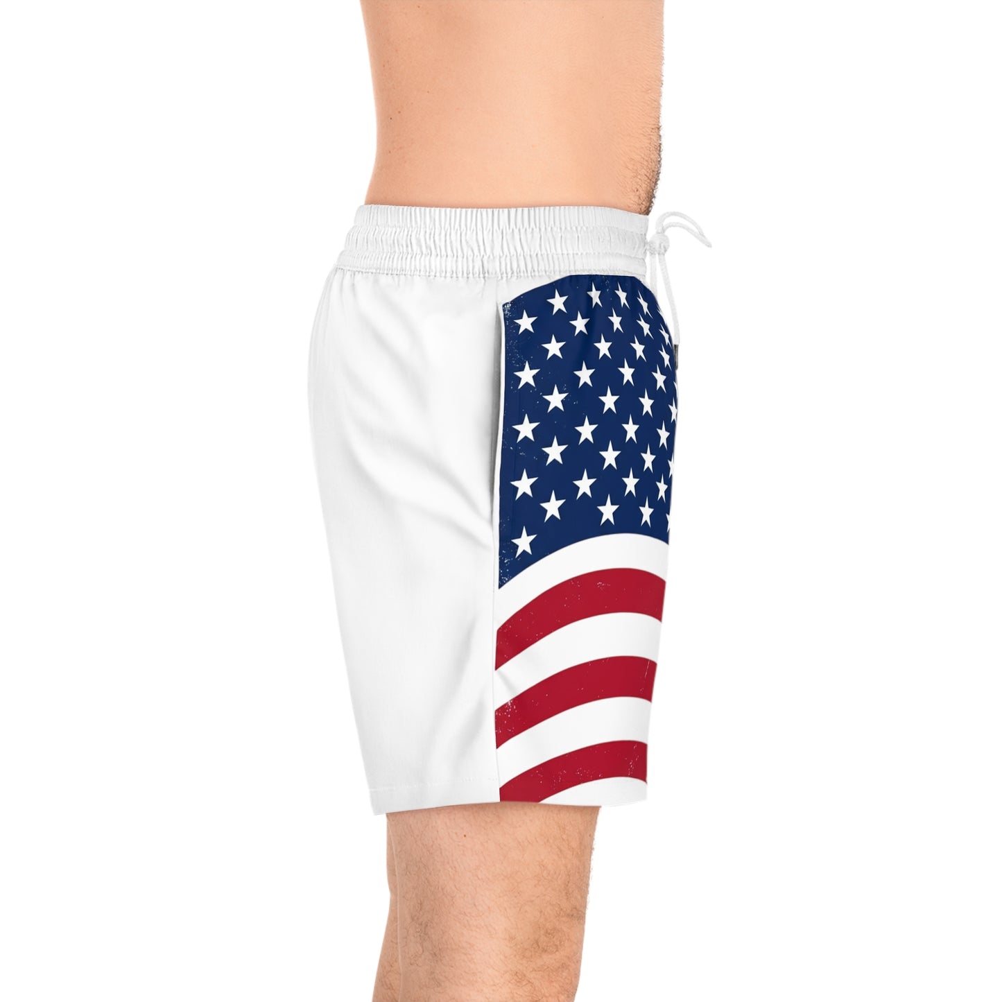 Men's Mid-Length Swim Shorts (AOP)