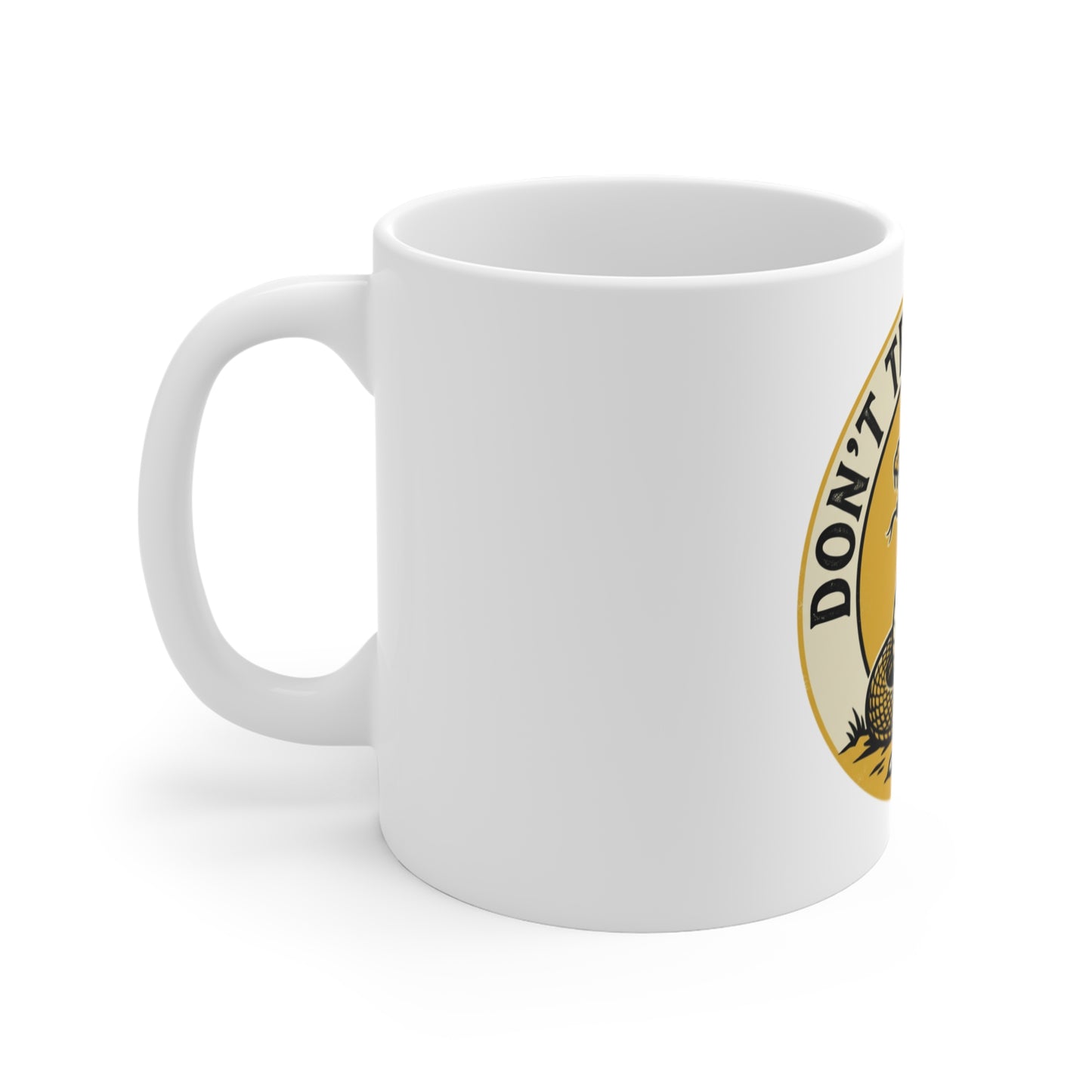 Don’t Tread On Me Coffee Mug – 11oz Gadsden Snake Design
