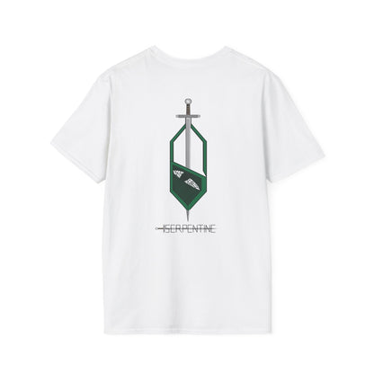 Serpentine House Crest T-Shirt — Slytherin-Inspired Green Emblem Tee