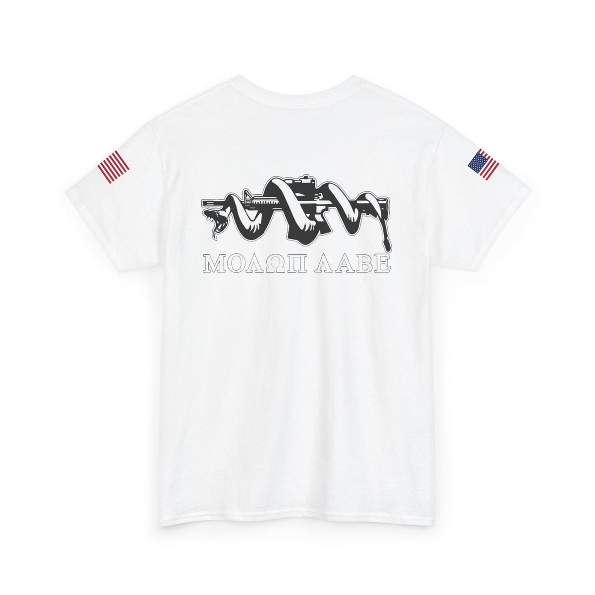 Molon Labe Rifle Heavy Cotton Tee