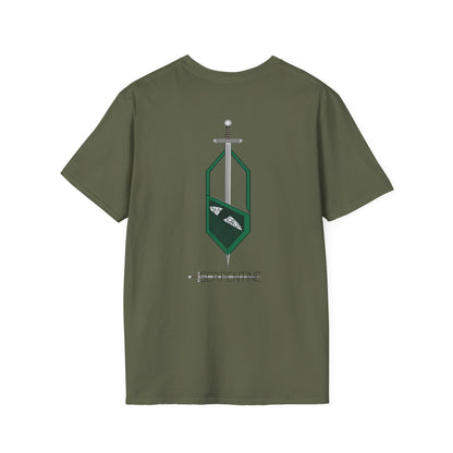 Serpentine House Crest T-Shirt — Slytherin-Inspired Green Emblem Tee