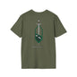 Serpentine House Crest T-Shirt — Slytherin-Inspired Green Emblem Tee