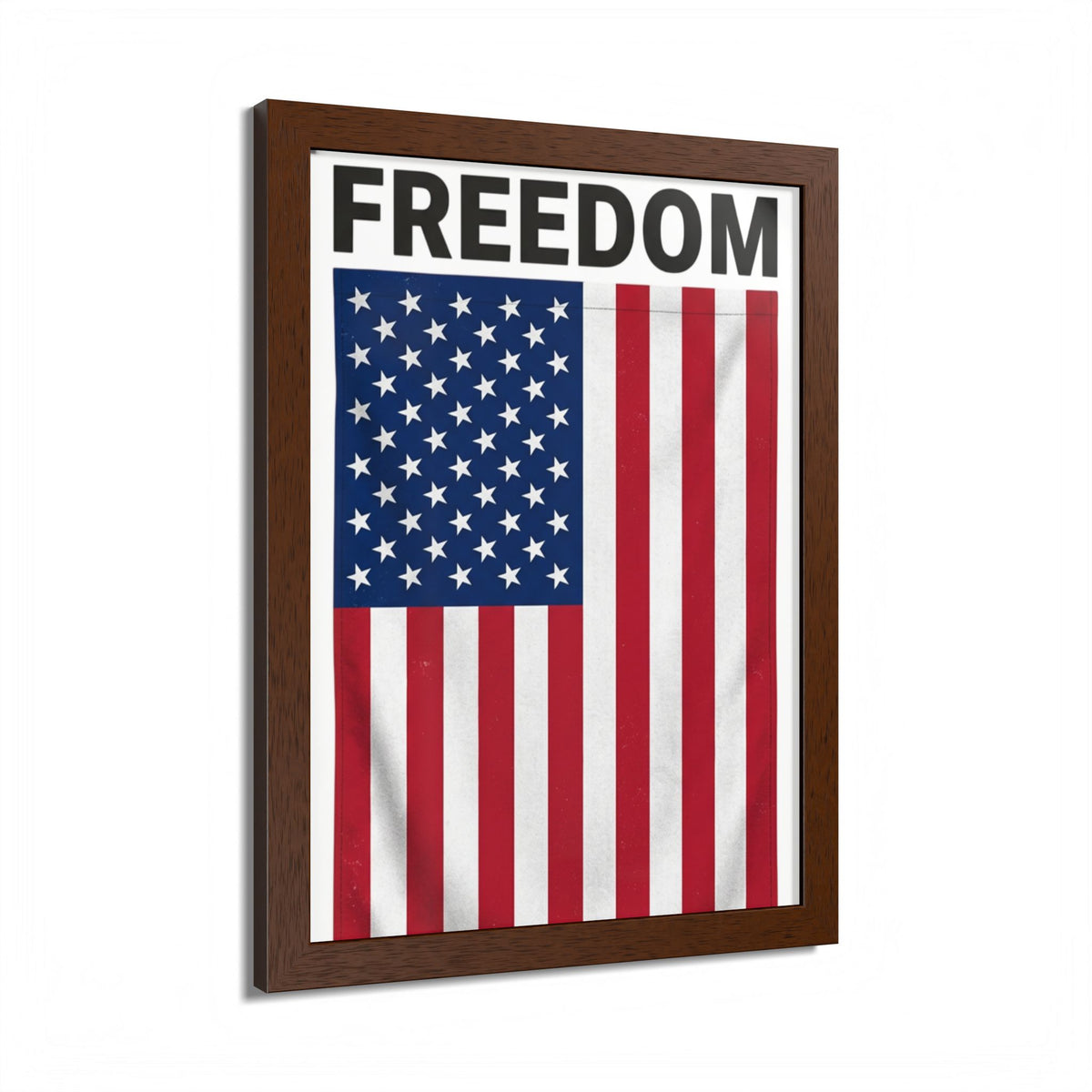 FREEDOM Framed Poster, Multi-Color