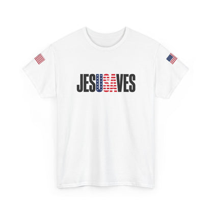 JESUSAVES Heavy Cotton Tee