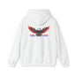 Patriotic Eagle Hoodie — Retro American Flag Wings Hooded Sweatshirt