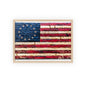 Betsy Ross Flag with Wooden Frame