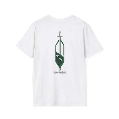 SERPENTINE Sword Crest T-Shirt — Medieval Banner Graphic Tee