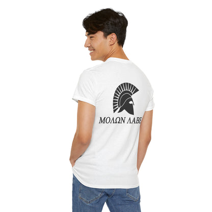 Molon Labe Spartan Helmet T‑Shirt