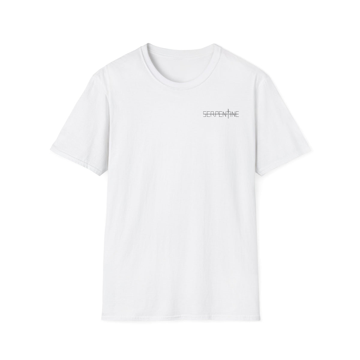 SERPENTINE Sword Crest T-Shirt — Medieval Banner Graphic Tee