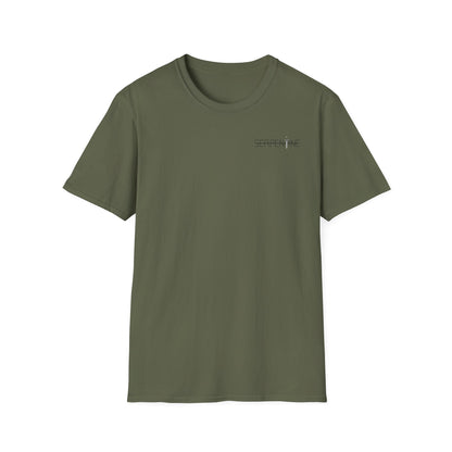 SERPENTINE Sword Crest T-Shirt — Medieval Banner Graphic Tee
