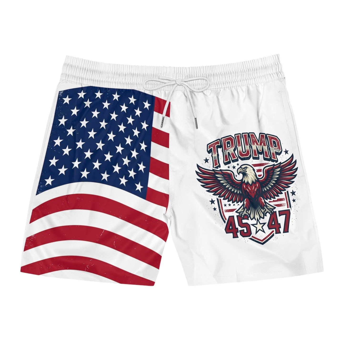 Men's Mid-Length Swim Shorts (AOP)