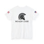 Molon labe (μολὼν λαβέ) Spartan Helmet t-shirt Heavy Cotton Tee