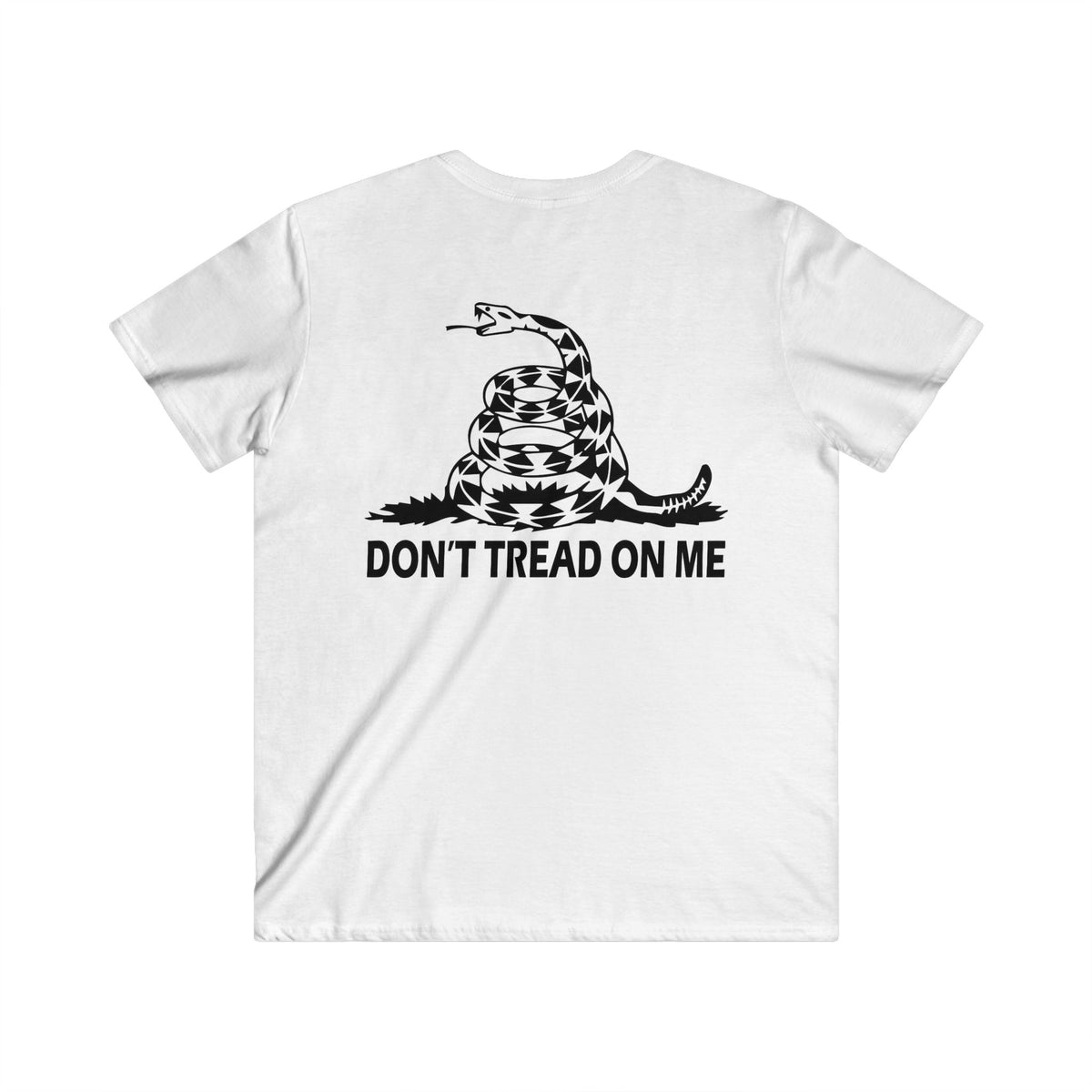 DON'T TREAD ON ME V-Neck Short Sleeve Tee