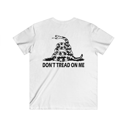 DON'T TREAD ON ME V-Neck Short Sleeve Tee