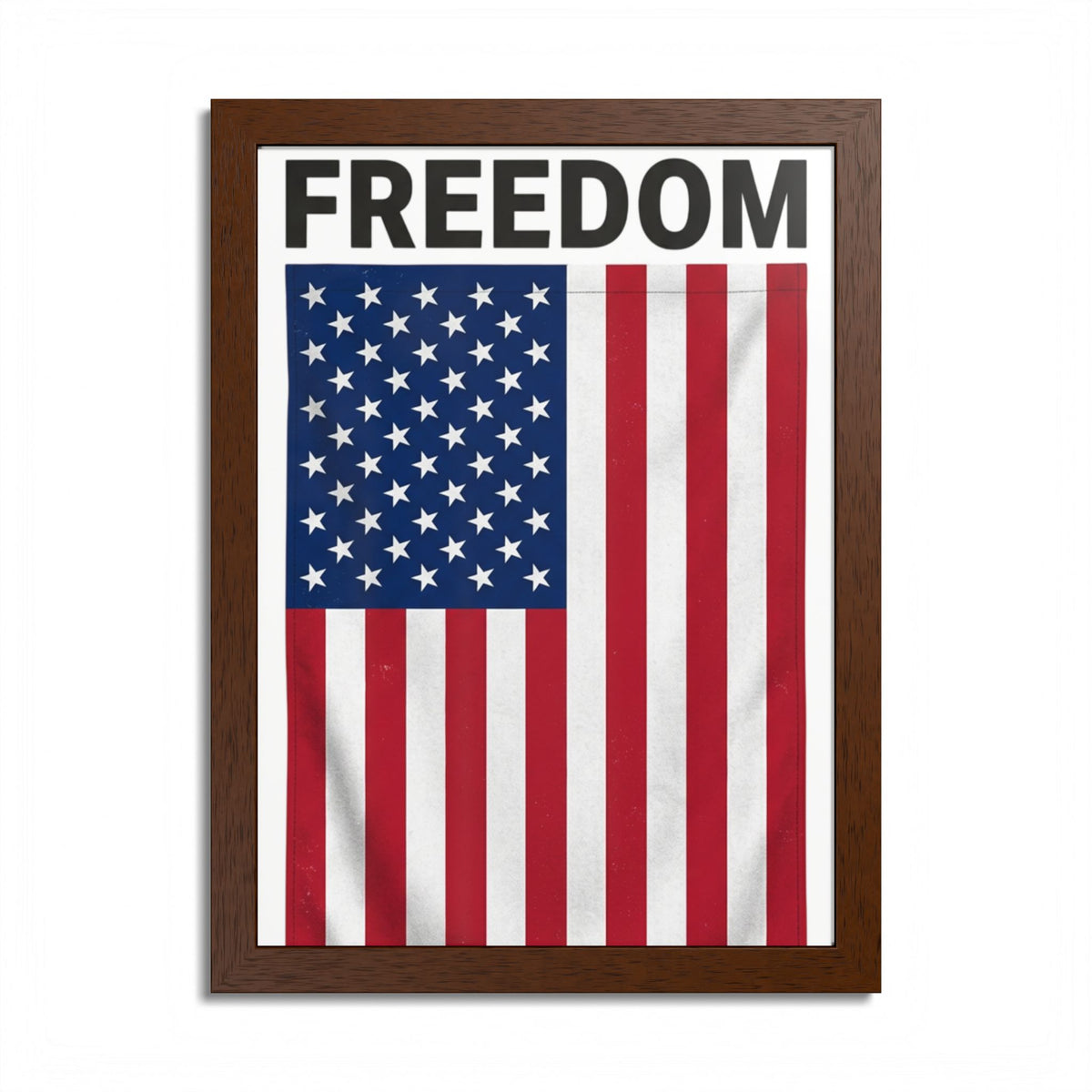 FREEDOM Framed Poster, Multi-Color