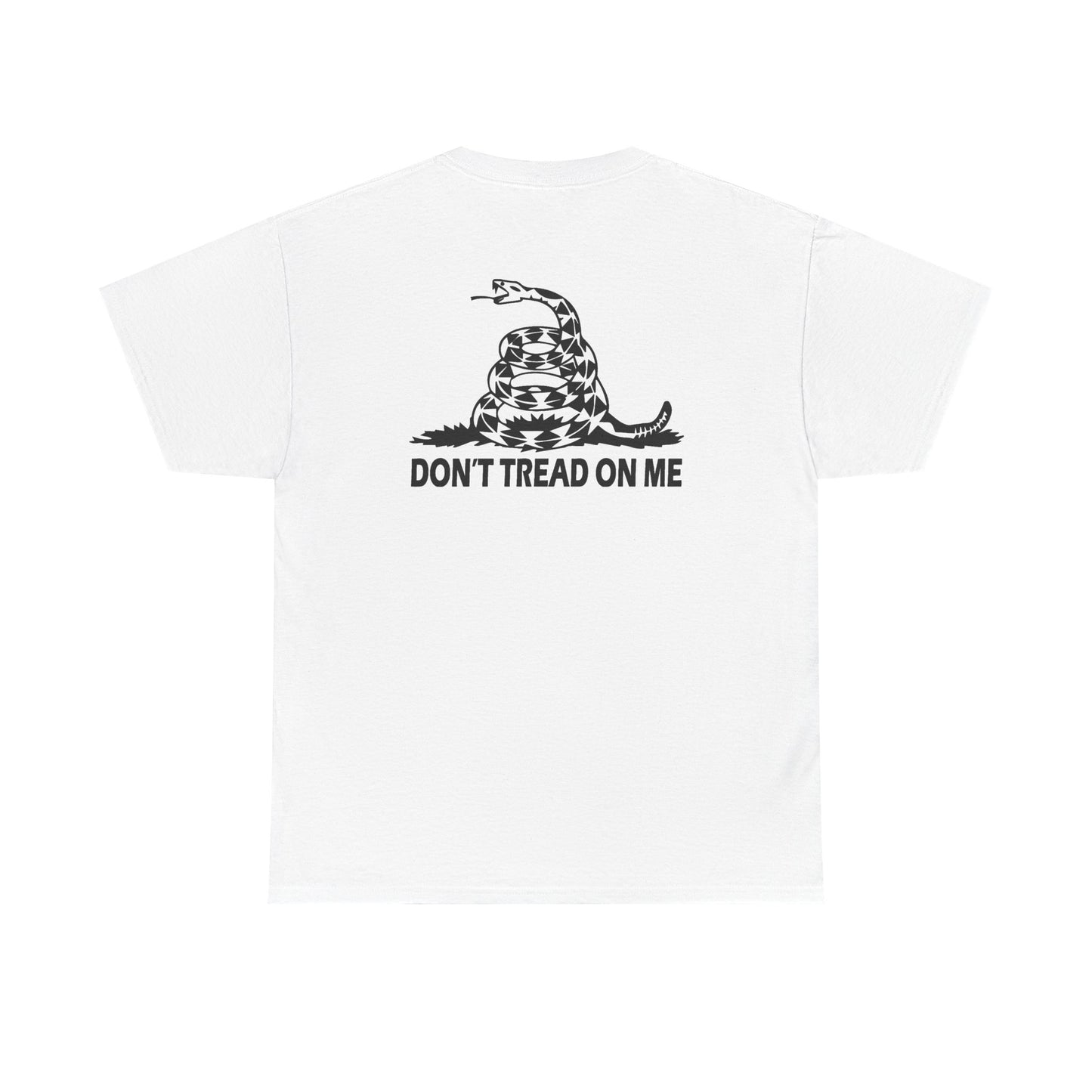 Don't Tread On Me Tee — Gadsden Flag Snake Graphic T-Shirt
