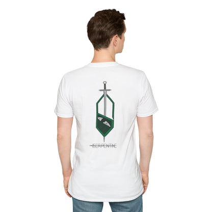 Serpentine House Crest T-Shirt — Slytherin-Inspired Green Emblem Tee