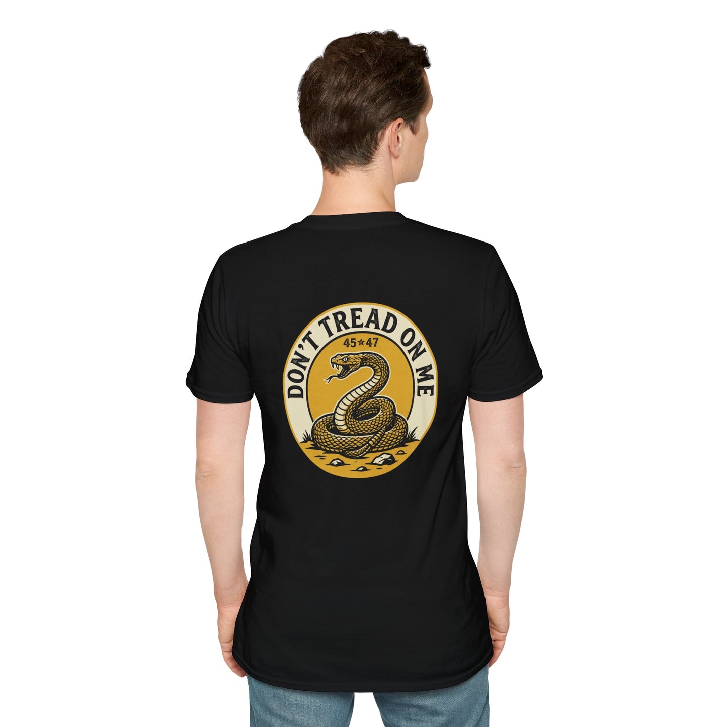 Don't Tread on Me T-Shirt — Gadsden Flag Patriotic Tee